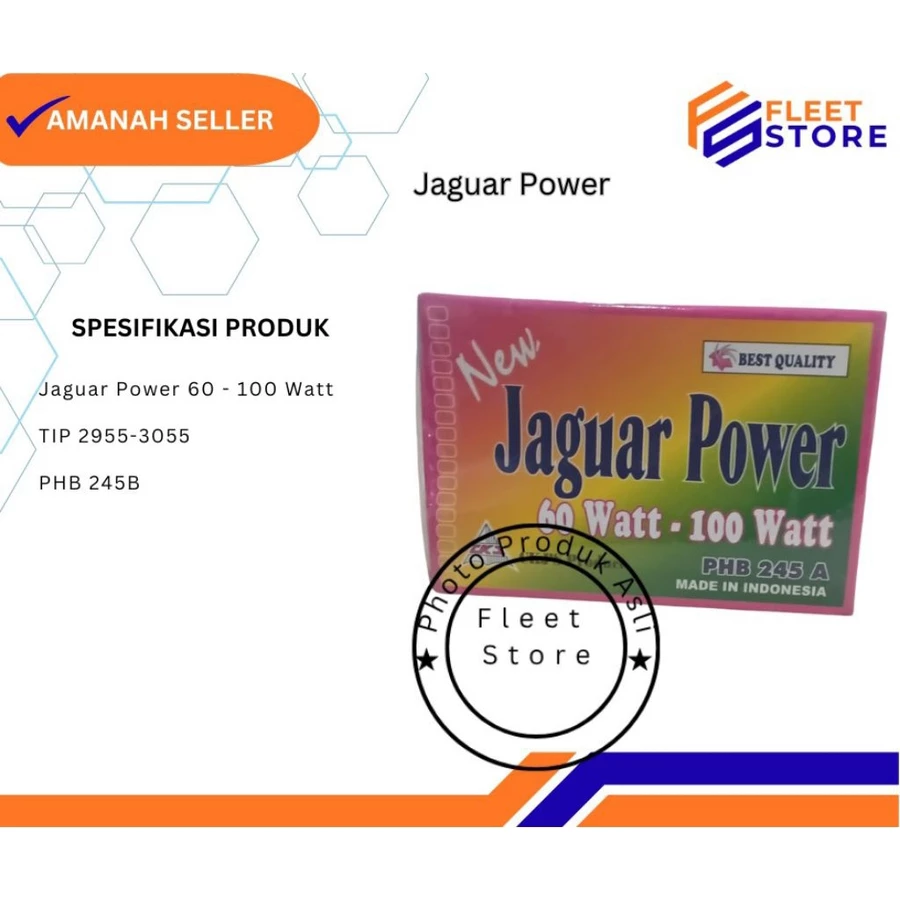 Kit Power Jaguar 60-100 Watt best quality phb 245a
