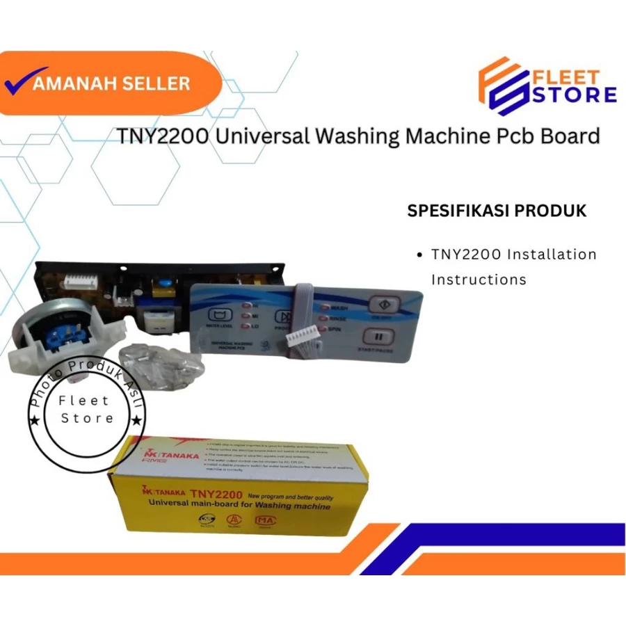 TNY2200 Modul PCB Universal untuk Mesin Cuci Main-board