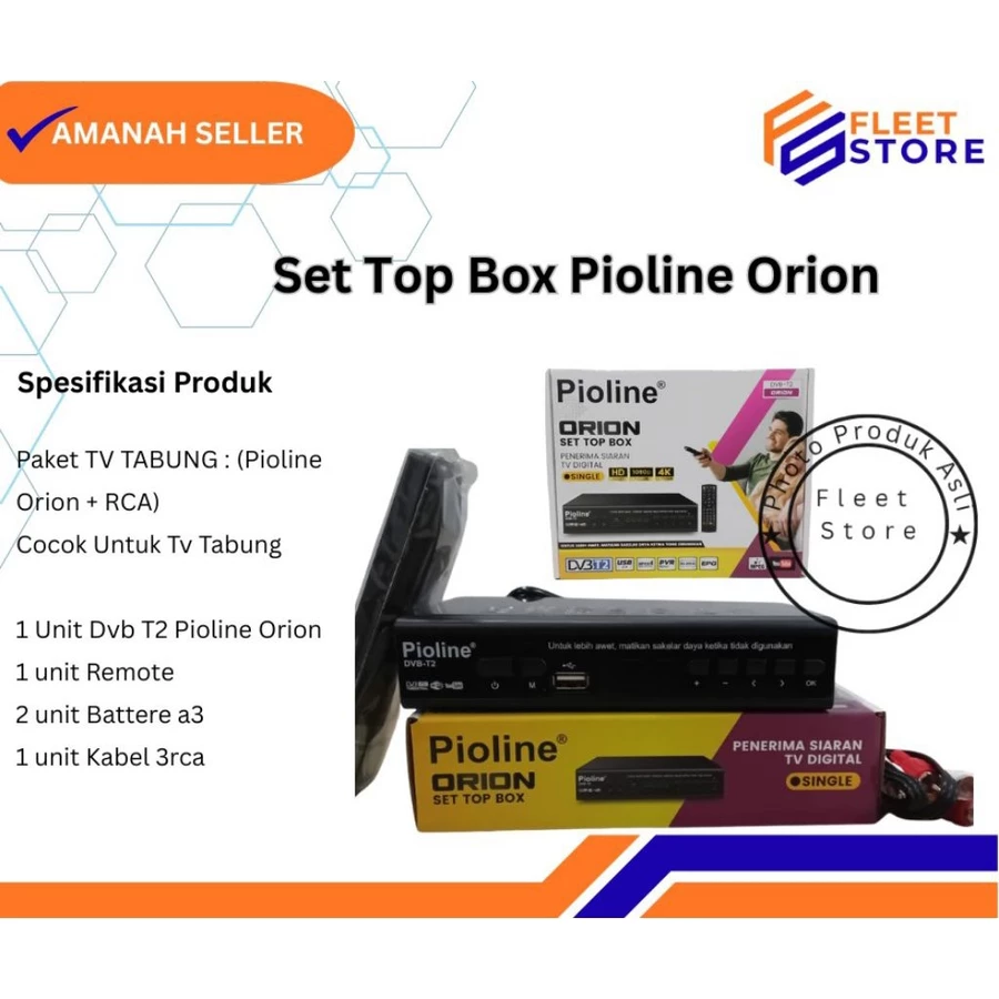 SET TOP BOX PIOLINE orion penerima siaran digital