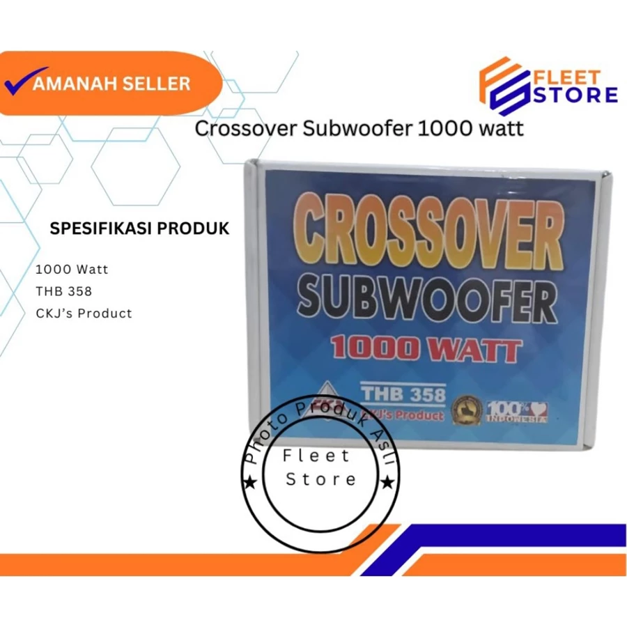 Crossover Subwoofer 1000 watt THB 358 dari CKJ's Product