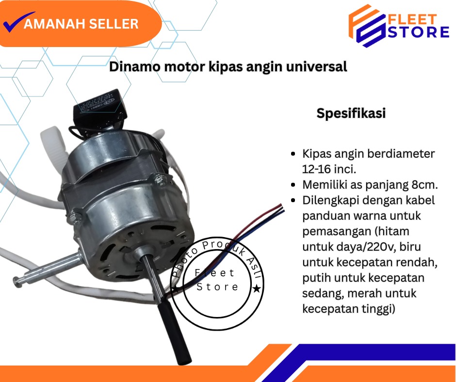 Dinamo motor kipas angin Maspion